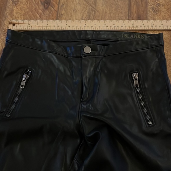 Blank NYC Vegan Leather Pants Moto 30 - Picture 8 of 12